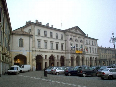 Il Municipio di Voghera, conosciuto in citt come Palazzo Gounela
