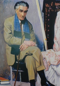 Achille Funi, Ritratto di Mario Buggelli