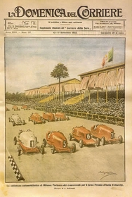 Copertina de "La Domenica del Corriere" 10-17 settembre 1922