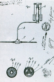 Disegno annesso al primo brevetto dei cavi a olio fluido