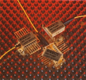 Moduli laser Pirelli utilizzati nella produzione di amplificatori in fibra ottica attiva
