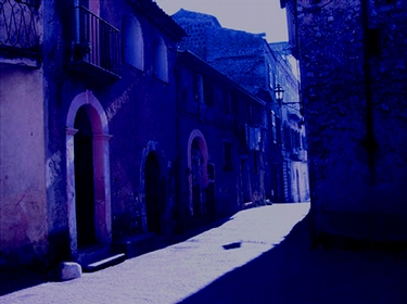 Vicolo di San Potito di notte
