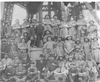 Barnburgh Main colliery  sinkers, South Yorkshire, 1913