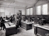Il laboratorio di falegnameria, negli anni Trenta