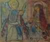 Franco Renato Gambarelli, Annunciazione (bozzetto per sbalzo in metallo).