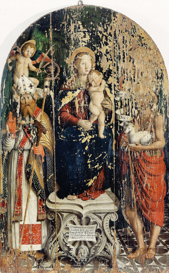 Madonna col Bambino fra i santi Biagio e Giovanni Battista
