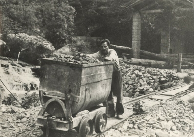 Minatore al lavoro - 1960