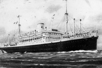 Nave di emigranti - 1950
